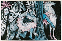 backstage equestrian performers