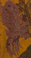 golden faun detail